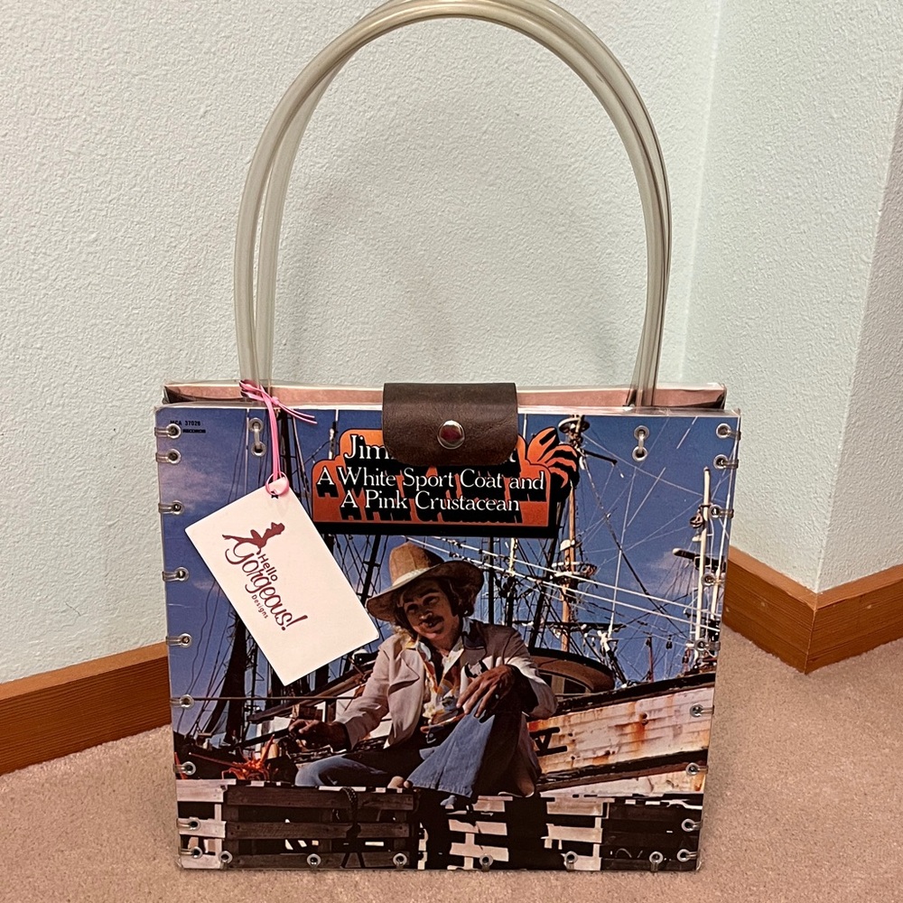 Jimmy Buffett Themed Tote Bag